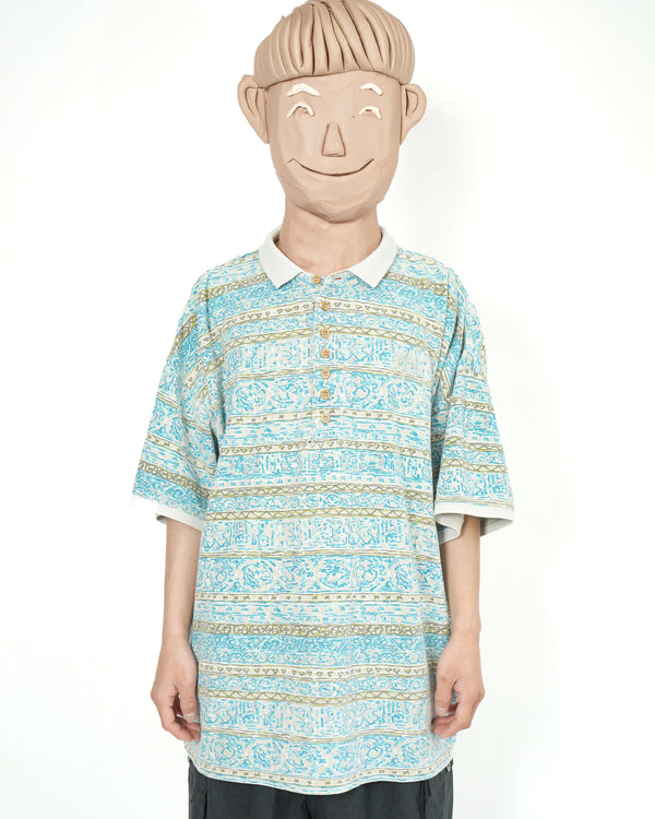 90's "MARITHE FRANCOIS GIRBAUD" -Multi S/S Polo Shirts-