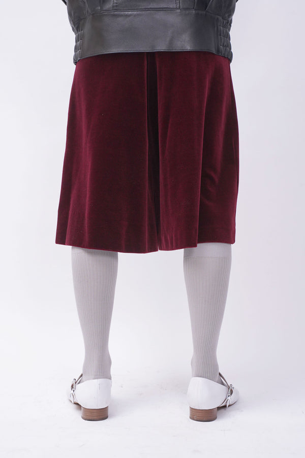 70's "ACTⅢ" -Velour Shorts-