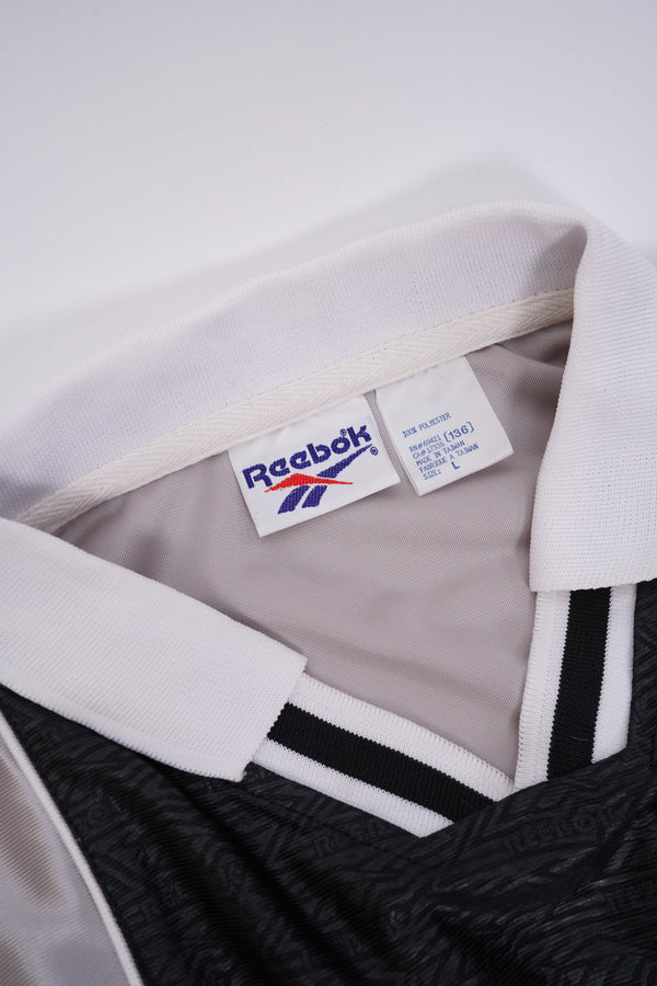 90's "Reebok" -Logo Print S/S Game Shirts-