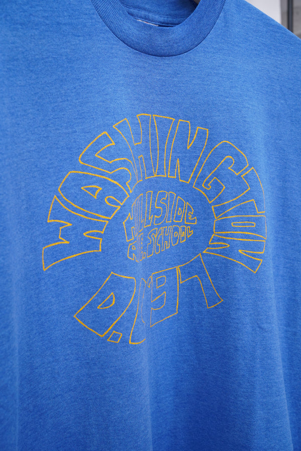 90's "UNKNOWN" -"Hillside Ave. School" Memorial S/S Tee-