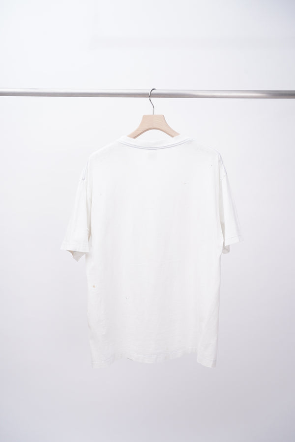 90's "TRENCH MFG Co." -"OILERS" Logo Printed BORO Tee-