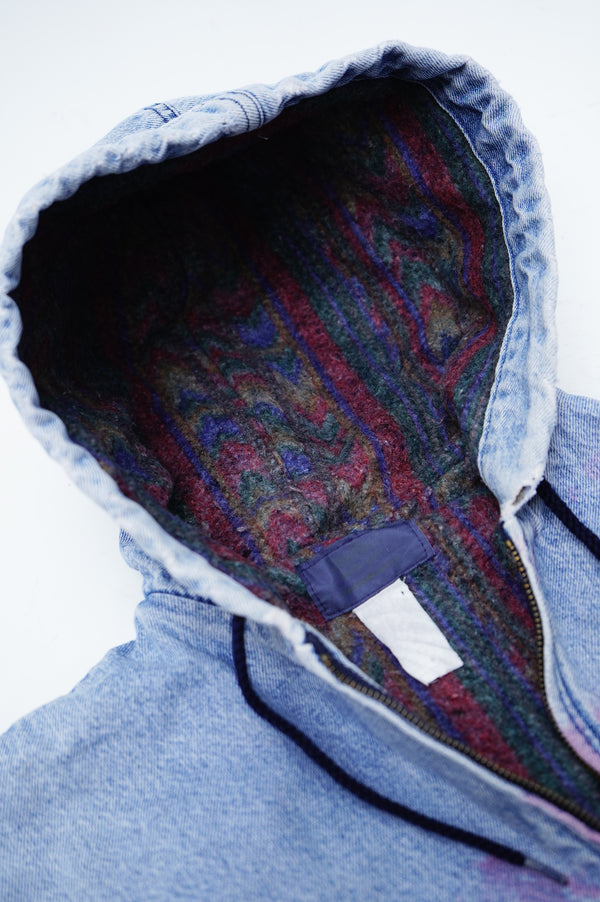 80’s ”OSH KOSH” -Blanket Liner Denim Active Parka-