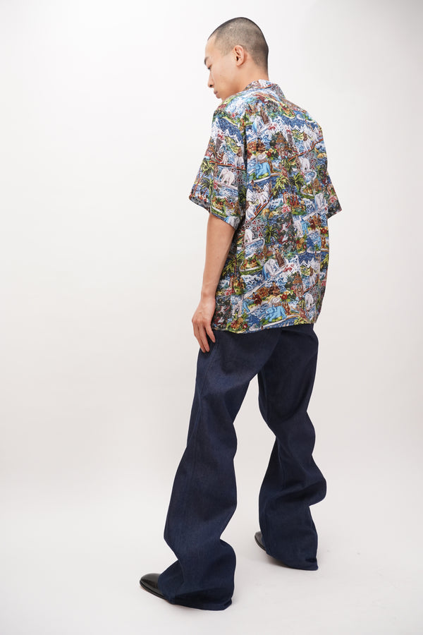 GROHL -Buddhi Hawaiian Print Shirt S/S-