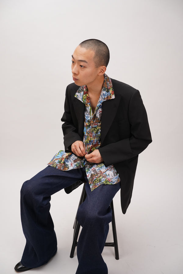 GROHL -Buddhi Hawaiian Print Shirt S/S-