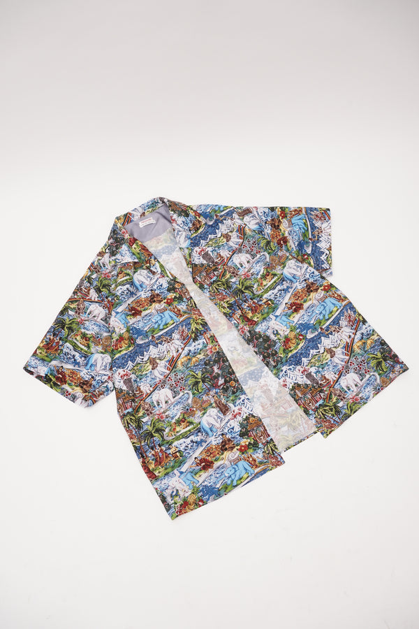GROHL -Buddhi Hawaiian Print Shirt S/S-