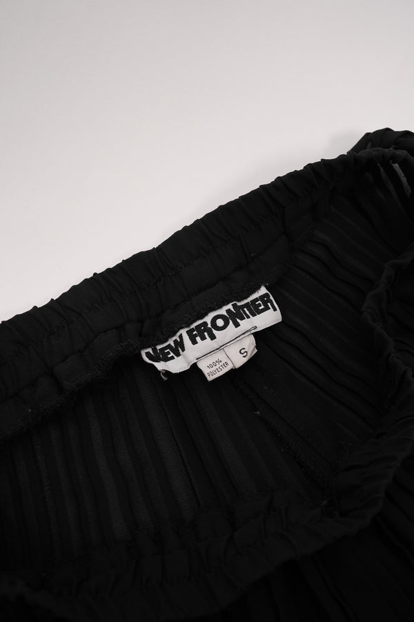 "NEW FRONTIER" -Pleats Wide Easy Pants-