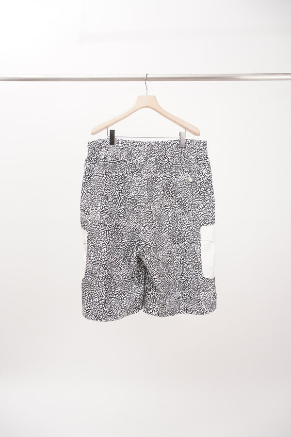 "JORDAN" -Polyester Easy Wide Shorts-