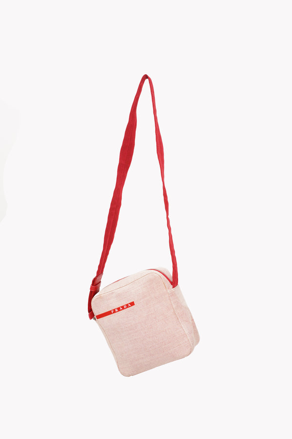 "PRADA SPORT" -Canapa Compact Shoulder Bag-
