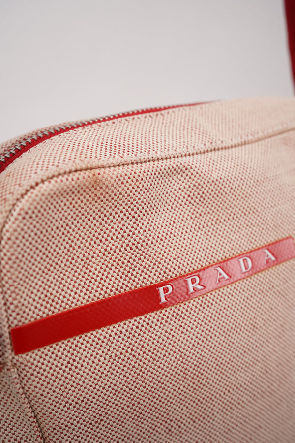 "PRADA SPORT" -Canapa Compact Shoulder Bag-