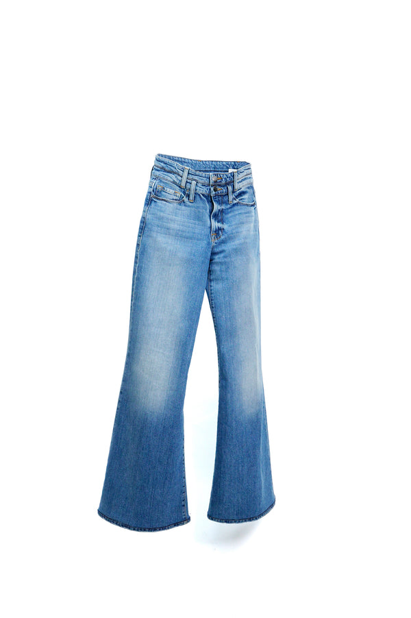 "UNKNOWN" -Flare Denim Pants-