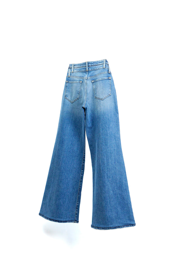 "UNKNOWN" -Flare Denim Pants-