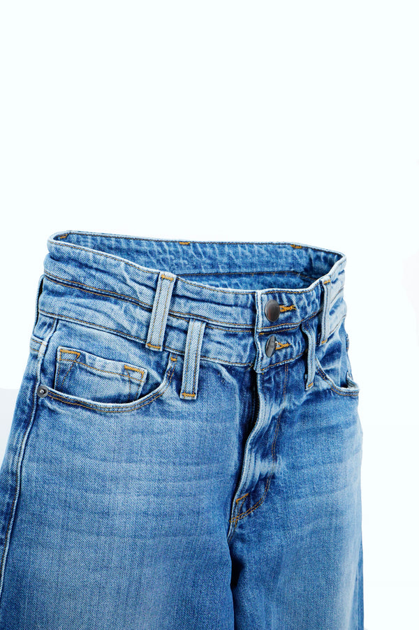 "UNKNOWN" -Flare Denim Pants-
