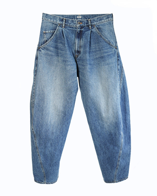 KHOKI -3D cutting denim pants-
