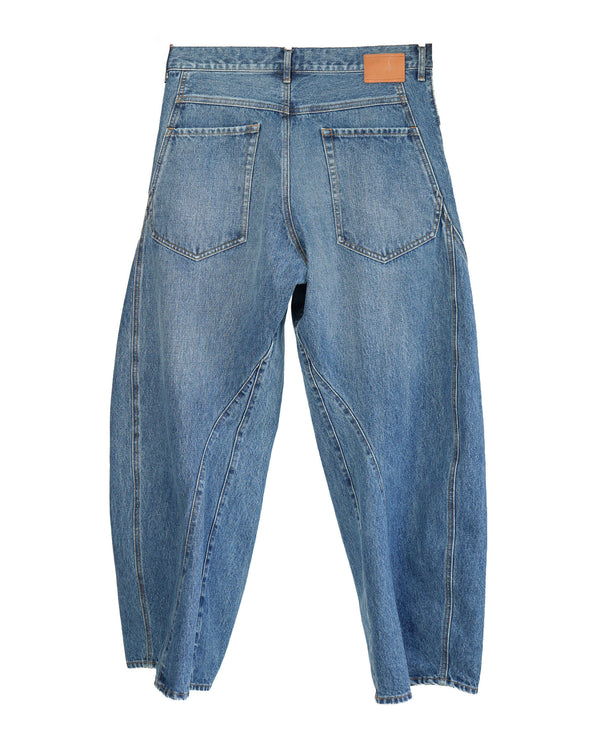 KHOKI -3D cutting denim pants-