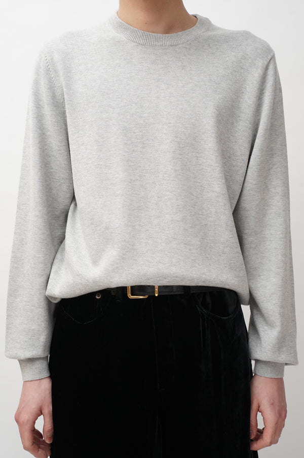 "Brooks Brothers" -"SUPIMA COTTON" C/N Knit Sweater-