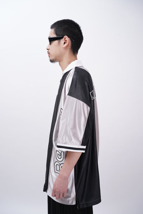 90's "Reebok" -Logo Print S/S Game Shirts-