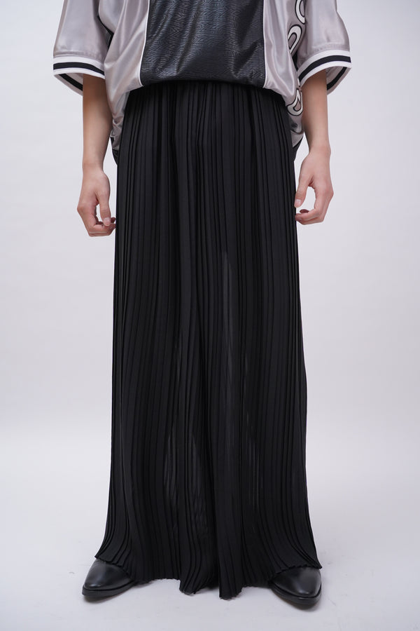 "NEW FRONTIER" -Pleats Wide Easy Pants-