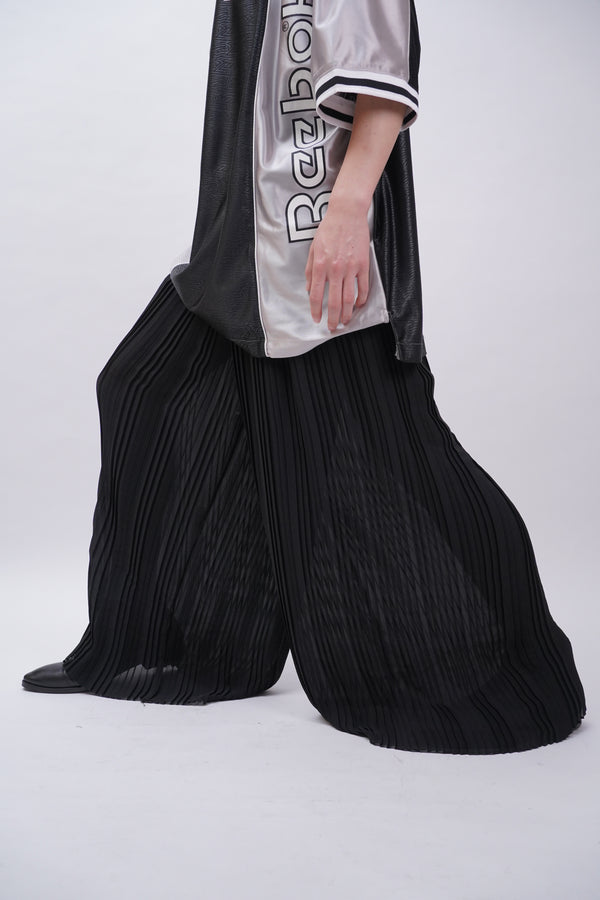 "NEW FRONTIER" -Pleats Wide Easy Pants-