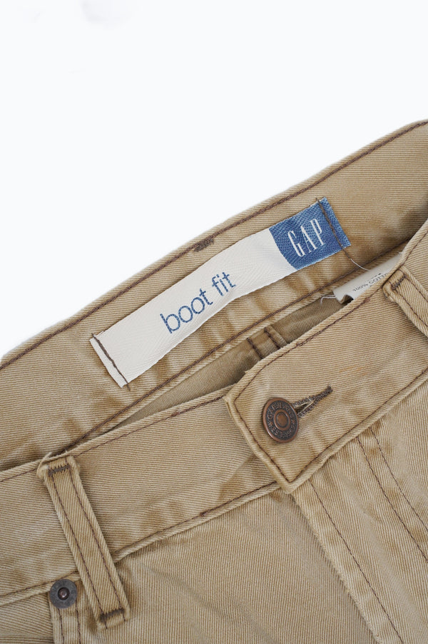 2000's "GAP" -"BOOT FIT" Cotton Twill Pants-