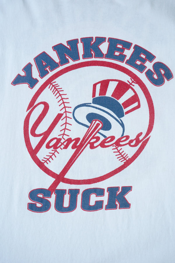 00`s "DELTA" -"YANKEES SUCK" S/S Tee-