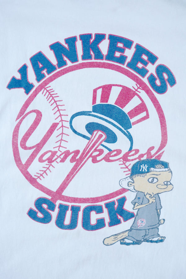 00`s "DELTA" -"YANKEES SUCK" S/S Tee-