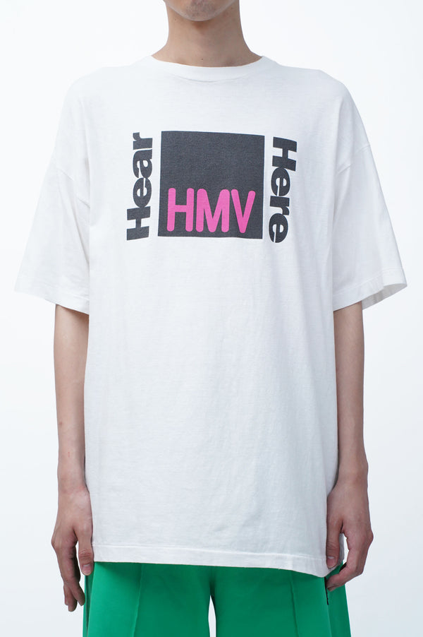 90's "NICE DAYS" -"HMV" Print S/S Tee-