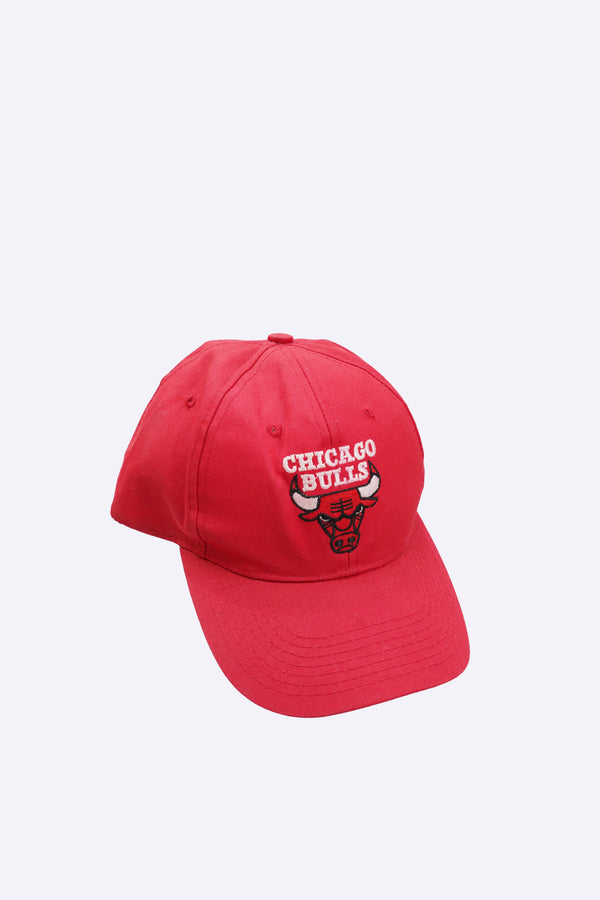 90's "Chicago Bulls" -Poly/Cotton 6Panel Cap-