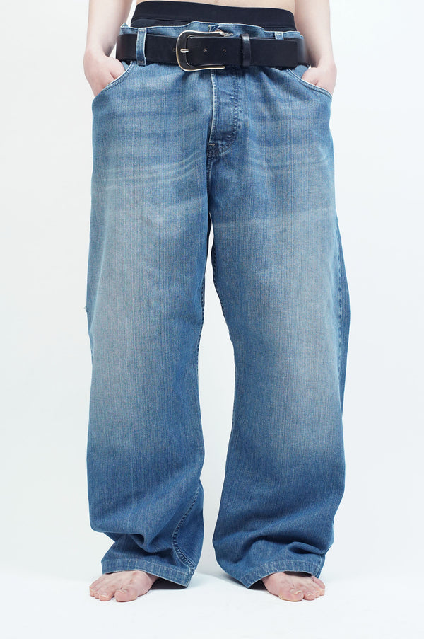 2000's "Levi's SILVER TAB" -"TRUE STRAIGHT" Denim Pants-