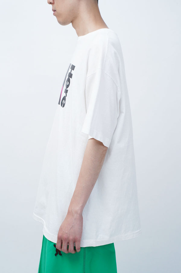 90's "NICE DAYS" -"HMV" Print S/S Tee-