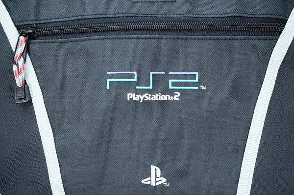 "PLAY STATION 2" -Logo Embroidery Shoulder Bag-