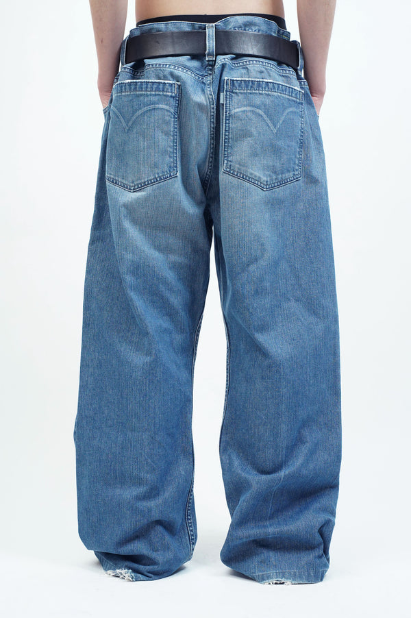 2000's "Levi's SILVER TAB" -"TRUE STRAIGHT" Denim Pants-