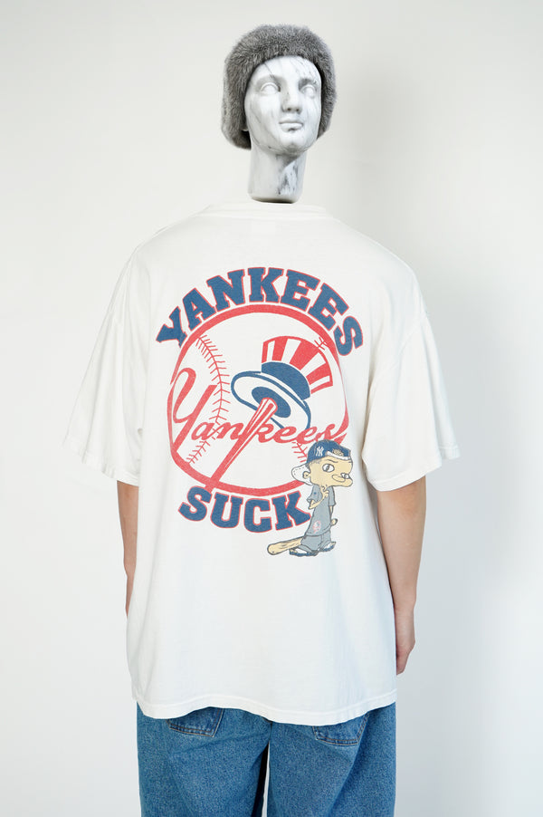 00`s "DELTA" -"YANKEES SUCK" S/S Tee-