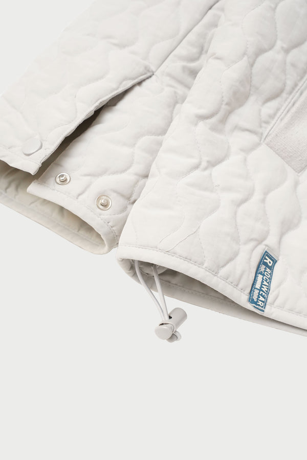 "ROCAWEAR" -Logo Embroidery Quilting Jacket-