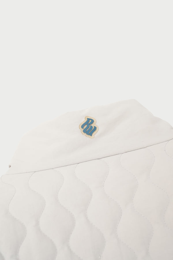 "ROCAWEAR" -Logo Embroidery Quilting Jacket-