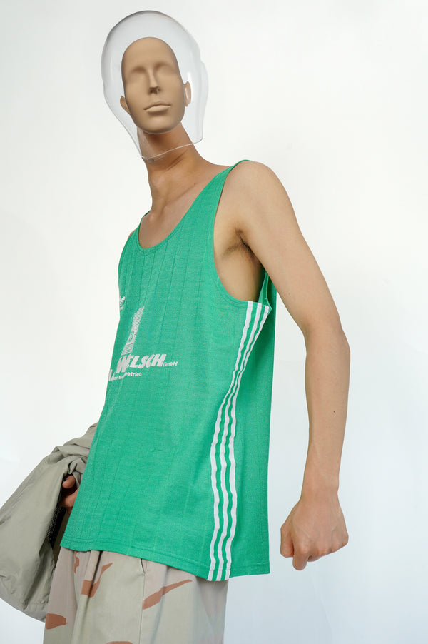 80's "ADIDAS" -Jersey Tank Top-