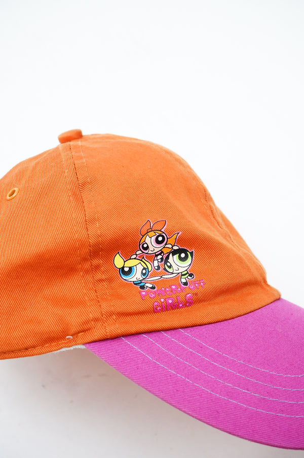 2000's "POWERPUFF GIRLS" -Character Print 6 Panel Cap-