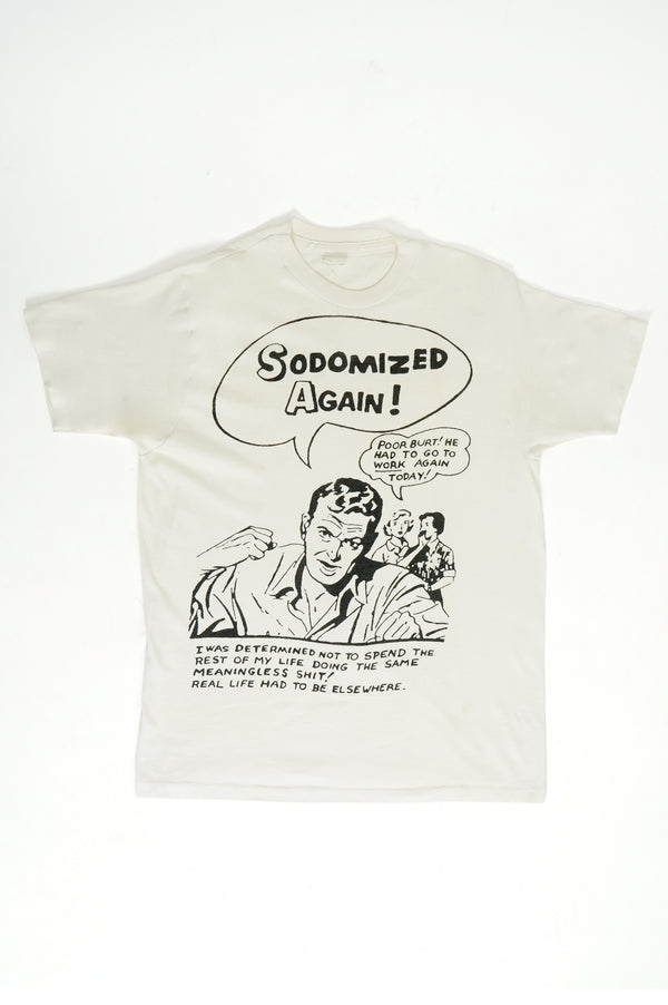 80's "UNKNOWN" -"American Pop-Art" Printed S/S Tee-