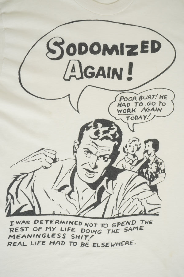 80's "UNKNOWN" -"American Pop-Art" Printed S/S Tee-