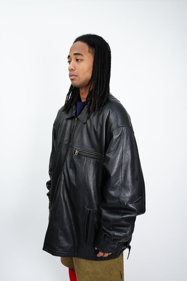 "REPP LTD." -Leather Sports Jacket-