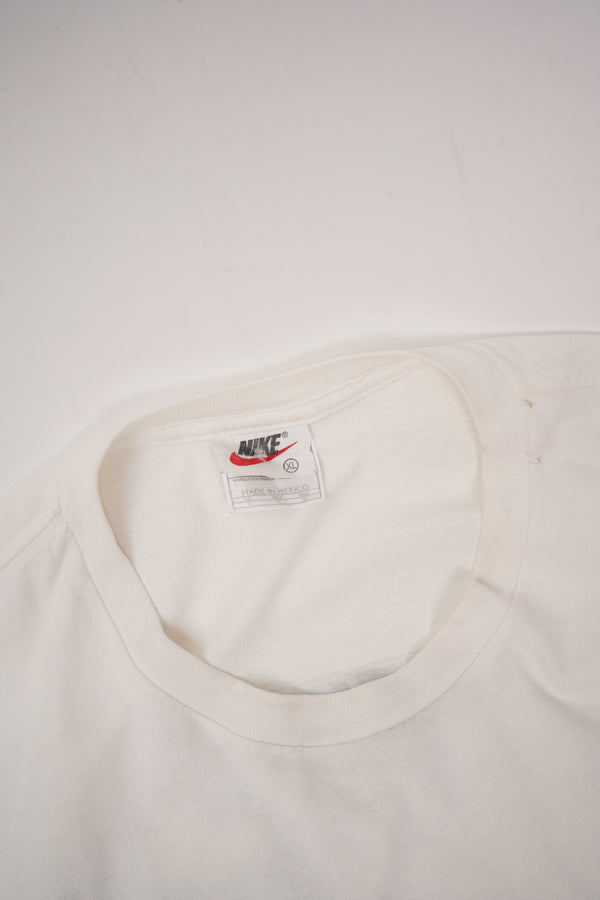 90's "Nike" -"AIR FORCE 1" Logo Printed S/S Tee-