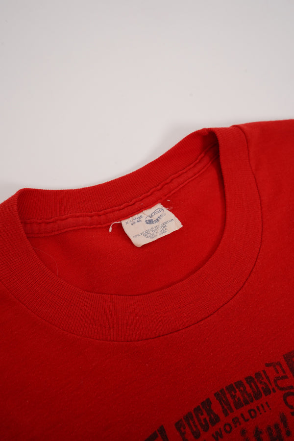 80's "SNEAKERS" -"FUCK" Print S/S Tee-