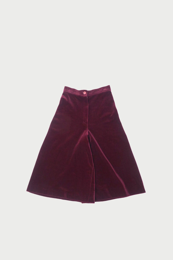 70's "ACTⅢ" -Velour Shorts-