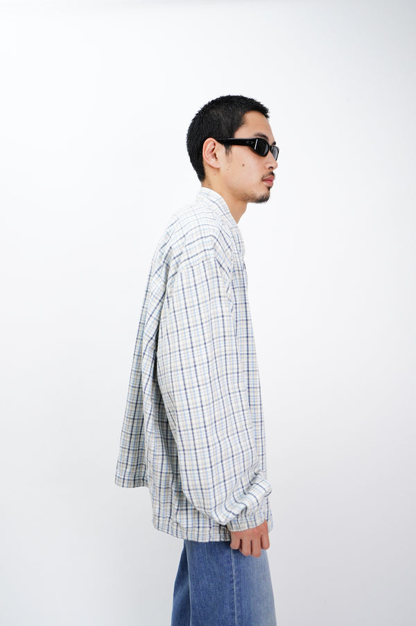 90's "JENNIFER MOORE" -Check Pattern Zip Up Jacket-