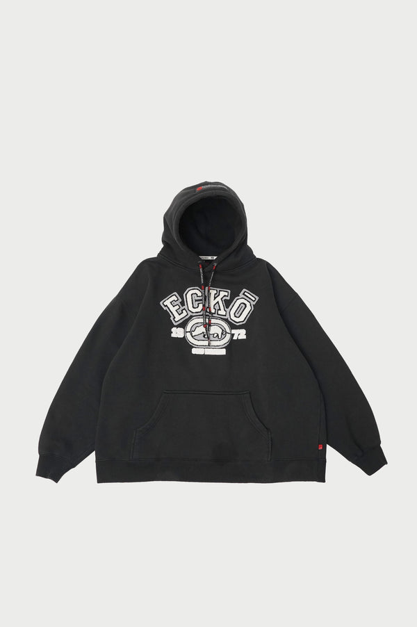 "ECKO FUNCTION" -Logo Patch Sweat Hoodie-