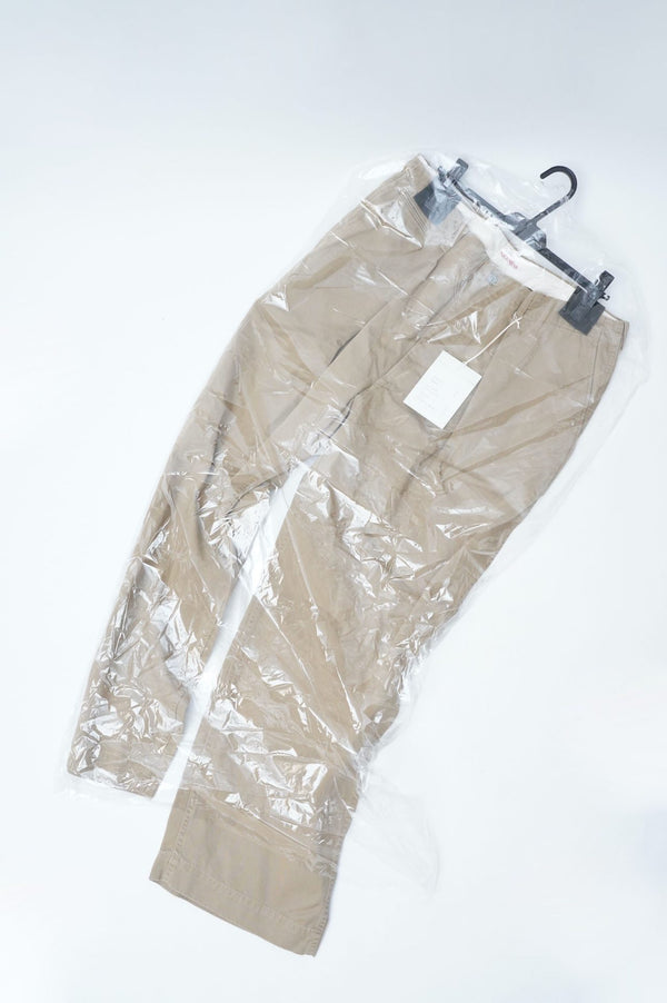 ALBARN -Distressed Resized Chino Trousers-
