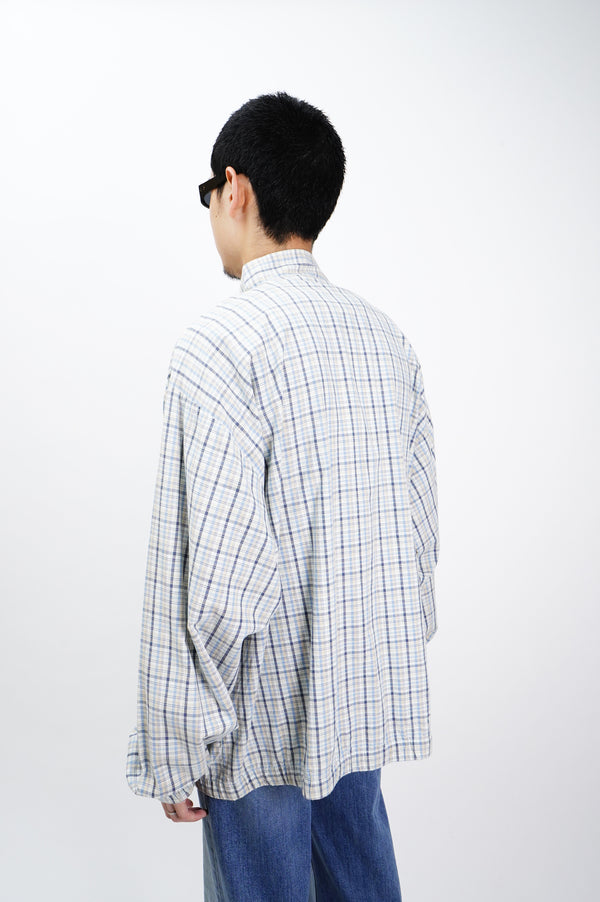 90's "JENNIFER MOORE" -Check Pattern Zip Up Jacket-