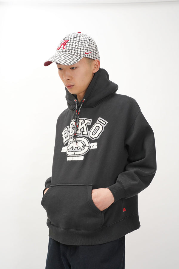 "ECKO FUNCTION" -Logo Patch Sweat Hoodie-