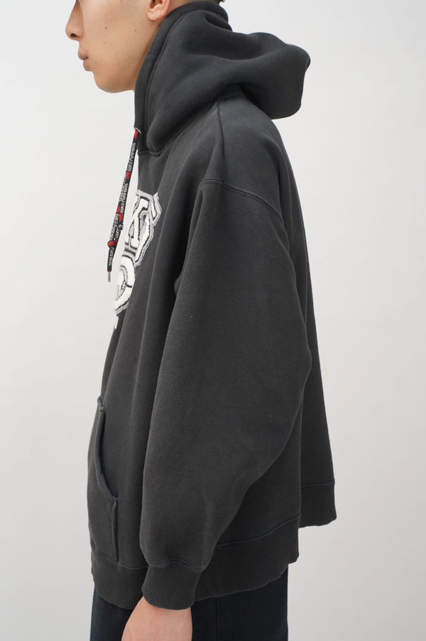"ECKO FUNCTION" -Logo Patch Sweat Hoodie-