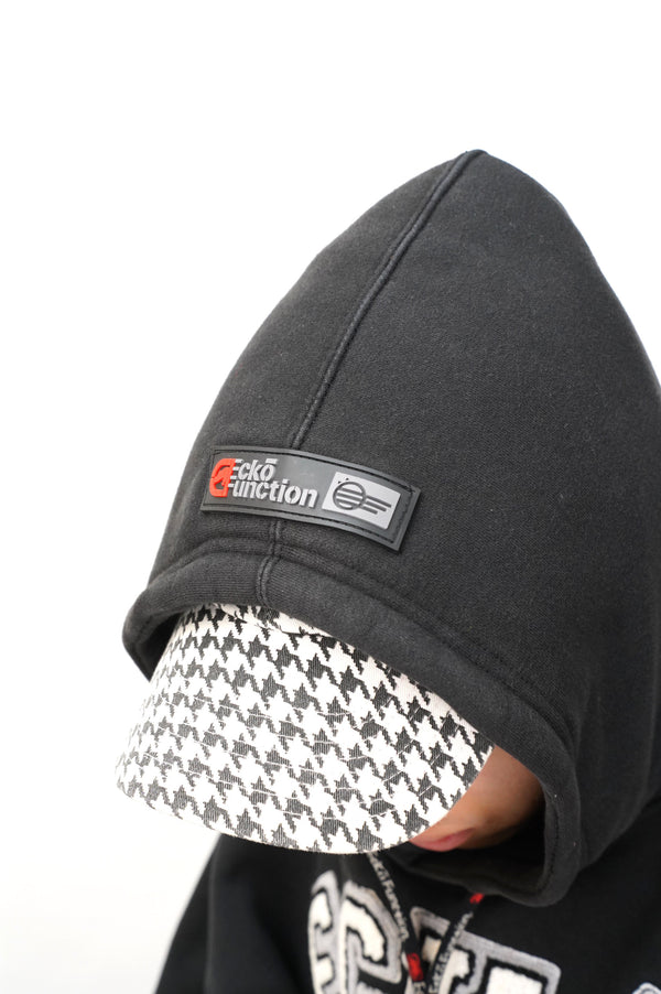 "ECKO FUNCTION" -Logo Patch Sweat Hoodie-