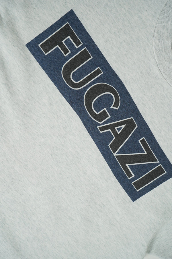 90's "FRUIT OF THE LOOM" -"FUGAZI" Band Printed S/S Tee-